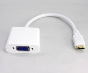mini HDMI to VGA 変換アダプタ☆1080Pサポート仕様