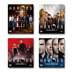 HEROES 全巻（シーズン1〜4ファイナル） バリューパック DVDセット