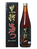 黒酢はちみつストレート 720ml お酢飲料 飲む酢 健康飲料 酢 飲むお酢 玄米黒酢 黒酢 はちみつ 黒酢飲料 ドリンク 健康酢 黒酢はちみつ 