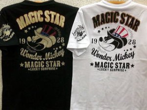 ローブローナックル  ディズニーコラボ　半袖Tシャツ　MAGIC STAR