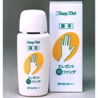 トミーリッチ 薬用エレガント TE ファンデ 57ml ファンデーション 手 しみ シミ コンシーラ コンシーラー ウォータープルーフ 乳液 医薬