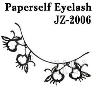 JZ-2006 アートペーパーラッシュ,つけまつげ,プロ用,紙のつけまつ毛,新感覚のアイラッシュ 妖精