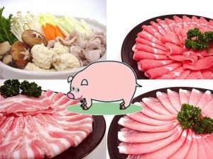 九州・大分県産○豚しゃぶ三昧セット[合計約１Ｋｇ]【送料無料】