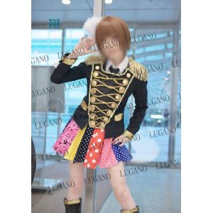 DK2027 AKB48　ヘビーローテーション まゆゆちゃん風　コスチューム、コスプレ　コスプレ衣装　完全オーダメイドも対応可能