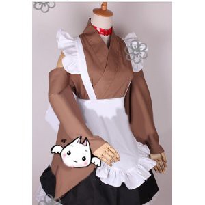 DK2170 へんたい王子と笑わない猫 小豆梓メイド服 　コスチューム、コスプレ　コスプレ衣装　完全オーダーメイドも対応可能