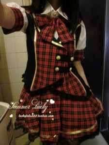 DK2280 コスプレ衣装 　AKB48 言い訳Maybe 　コスチューム完全オーダーメイドも対応可能