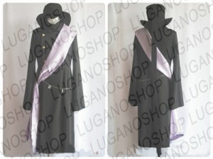黒執事 葬儀屋（アンダーテイカー）（Undertaker）  風 コスプレ衣装 完全オーダメイドも対応可能 