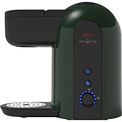 UCC 上島珈琲 エコポッド Pelica EP3-FG フォレストグリーン 家庭用コーヒーメーカー