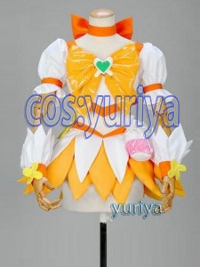 ハートキャッチプリキュア　キュアサンシャイン 制服 コスプレ衣装 