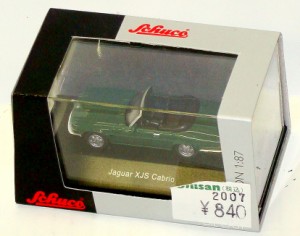 シュコー1/87 ジャガー XJS カブリオレ グリーン★特価