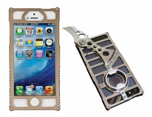 TactiCall Alpha 1 （タクティカル　アルファ　1）iPhone 5 Case Desert Tan 　デザートタン　ナイフ　ボトルオープナー付 