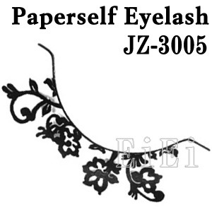 JZ-3005 アートペーパーラッシュ,つけまつげ,プロ用,紙のつけまつ毛,新感覚のアイラッシュ 花