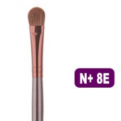 N+ 8E　メイクブラシ 化粧筆 馬毛アイシャドウブラシ(厚) 