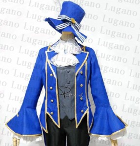 DK3053  Vocaloid ボーカロイド 　Alice in Musicland 　KAITO カイト風  コスチューム コスプレ衣装 完全オーダメイドも対応可能  