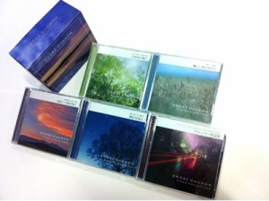 アンドレ・ギャニオン ピアノコレクション　（CD5枚組）