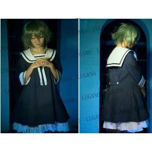 DK1886 VOCALOID/スリープ・スカイ・ウォーク GUMI 衣装＋ウイッグ コスチューム、コスプレ衣装  完全オーダメイドも対応可能