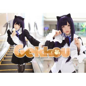 DK1763 俺の妹がこんなに可愛いわけがない ★黒猫 コスチューム、コスプレ　コスプレ衣装　完全オーダメイドも対応可能