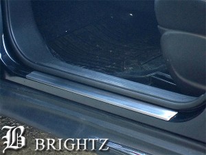 BRIGHTZ ジューク JUKE F15 NF15 YF15 ステンレス製 シルバー調エントランスモール 2PC ENT−MOL−046