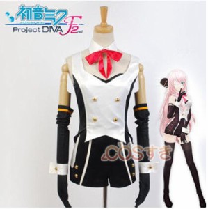 VOCALOID　初音ミク -Project DIVA- F 2nd 　巡音ルカ コスプレ衣装 高品質 新品 Cosplay アニメ 