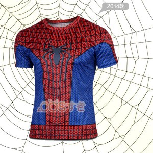 送料無料 全身タイツ 在庫 スパイダーマン風  Tシャツ 大人用 ハロウイン コスチューム コスプレ衣装 高品質 新品 Cosplay アニメ