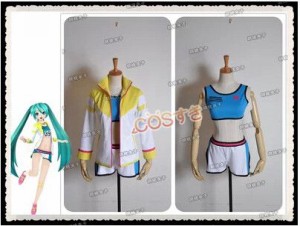 初音ミク VOCALOID  ボーカロイド　歌姫計画　らんみんぐ　MIKU スポーツウェア コスプレ衣装 高品質 Cosplay アニメ 