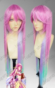 ノーゲーム・ノーライフ　ジブリール（Jibril） 風 ◆ 耐熱高品質ウィッグ コスプレウィッグ ＋ウイッグネット 