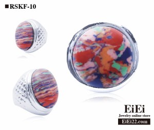 RSKF-10 天然石リング ファッション指輪 デザインリング