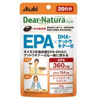 【アサヒフード】ディアナチュラ スタイル　 EPA×DHA・ナットウキナーゼ　80粒（20日分）　