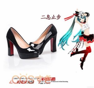 送料無料 VOCALOID2 初音ミク Nisoku Hokou　コスプレシューズ 高品質 新品 Cosplay アニメ 