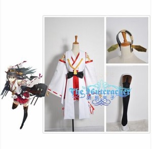 艦隊これくしょん　艦娘　かんむす 金剛　榛名 はるな スプレ衣装 高品質 新品 Cosplay アニメ 