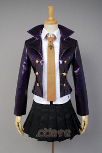 人気アニメ Dangan Ronpa 弾丸論破　ダンガンロンパ  霧切響子 コスプレ衣装 高品質 新品 Cosplay アニメ 