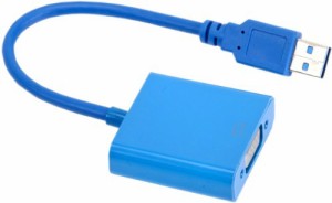 【送料無料】USB 3.0 to VGA 変換 アダプター★マルチディスプレイ 最大6台まで接続可能