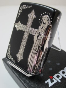 ジッポーZippo マリアクロス・Maria＆CrossSVシルバー銀・2面柄 新品の通販はWowma!（ワウマ） - だるまや Zippo