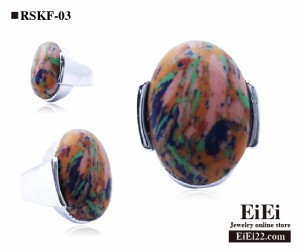 RSKF-03 天然石リング ファッション指輪 デザインリング