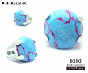 RSLM-02 天然石リング ファッション指輪 デザインリング