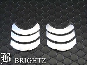 BRIGHTZ アテンザスポーツワゴン GY メッキエアコンルーバーカバー MA 空調口 ダクト フィン 羽 パネル 冷暖房 INT−ETC−045