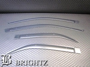 BRIGHTZ マークII 110 115 サイドドアバイザー 金具付 INJ−V−068