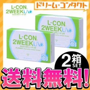 ◇エルコン2ウィークUV《6枚入》2箱/2ウィーク/コンタクトレンズ/シンシア