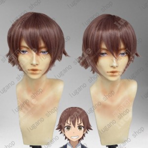 のうりん　畑 耕作（はた こうさく） 風 ◆ 耐熱高品質ウィッグ コスプレウィッグ ＋ウイッグネット 