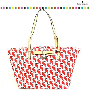 ケイトスペード kate spade バッグ キャンバストート レザー ブランド A4 トートバッグ リボン バード レディース 女性 プレゼント pxru5