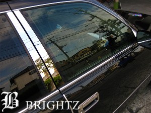 BRIGHTZ レクサス LS400 UCF20 UCF21 超鏡面メッキピラーパネルカバー 6PC バイザー無用 PIL−SIL−223