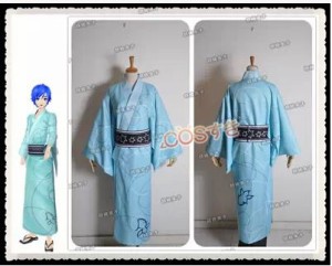 VOCALOID  ボーカロイド　歌姫計画 ProjecctDIVA-F　KAITO  和服 コスプレ衣装 高品質 Cosplay アニメ 