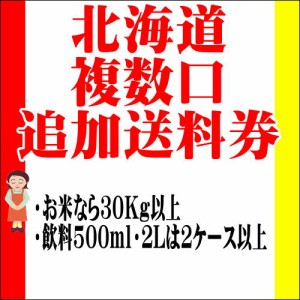 北海道　複数口　追加送料券　