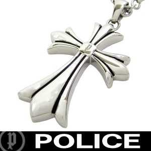 POLICE ポリス ネックレス ペンダント クロス 十字架 GRACE 25154PSS01 定価10800円 (15)の通販はau