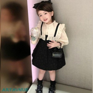 子供服 ワンピース 女の子 ワンピース 入園式 卒園式 ワンピ 学院風 長袖ワンピ 誕生日 結婚式 発表会 おしゃれ 春 秋 80cm-140cm