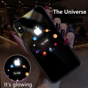 iPhone15ケース アイフォン ケース光る IPHONE スマホケース iPhoneカバー iPhone13 iphone12pro LEDライト 全機種対応 7/8 7plus/8plus 