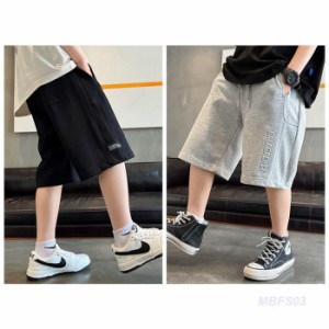 ハーフパンツ キッズ 子供服 男の子 ショートパンツ 短パン 夏服 部屋着 ウェストゴム ジーンズ 半ズボン 可愛い 通園 通学 120 130 170