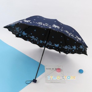 レディース 晴雨兼用 紫外線対策 軽量 日傘 折りたたみ 三つ折 可愛い 遮光 遮熱 UVカット加工 撥水加工 傘