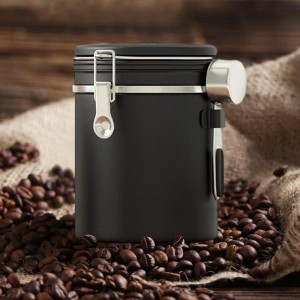 コーヒーキャニスター コーヒー容器 フルーツ 密閉ボックス コーヒー用 1.8L
