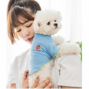 ペット犬用　猫用　かわいい　春　夏通用　服　プレゼント　